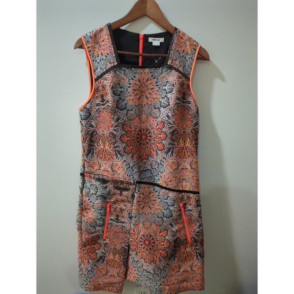 Helmut Lang Asymmetrical Medallion Runway Dress - Picture 4 of 9